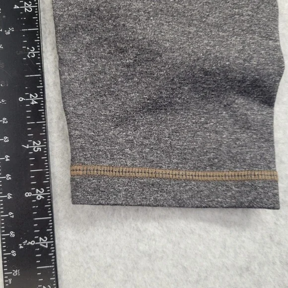 Prana Womens Gray Heathered Yoga Leggings Medium W41180344 Activewear Leggings - Picture 5 of 8